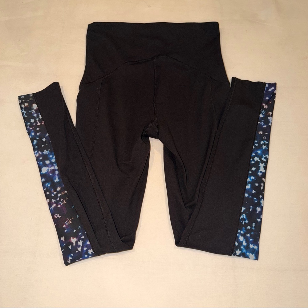 SPANX High Rise Shaping Leggings Black Womens Medium Compression Activewear M - Picture 4 of 11